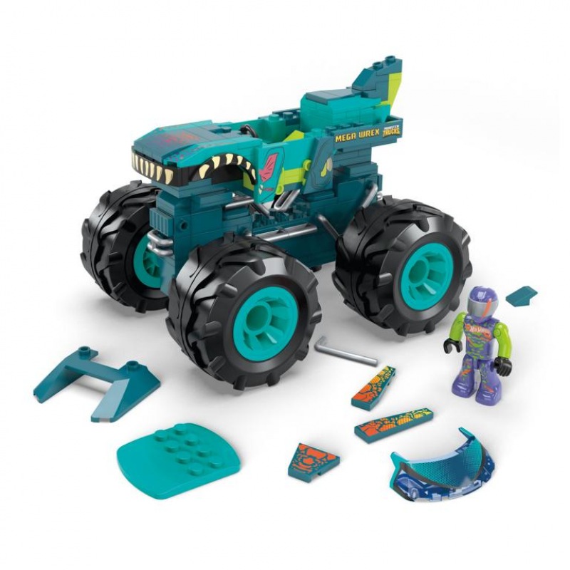 Mattel Mega Construx Hot Wheels Mega Wrex Monster Truck