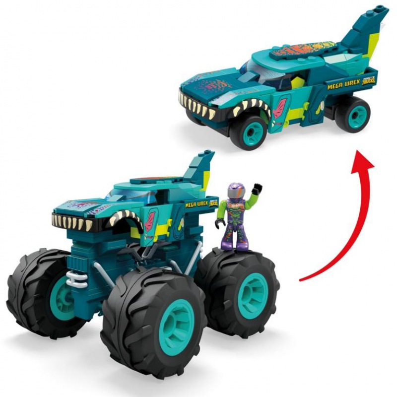 Mattel Mega Construx Hot Wheels Mega Wrex Monster Truck